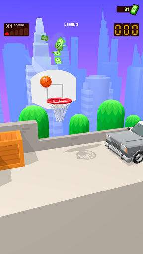 Screenshot Bounce Dunk - basketball game