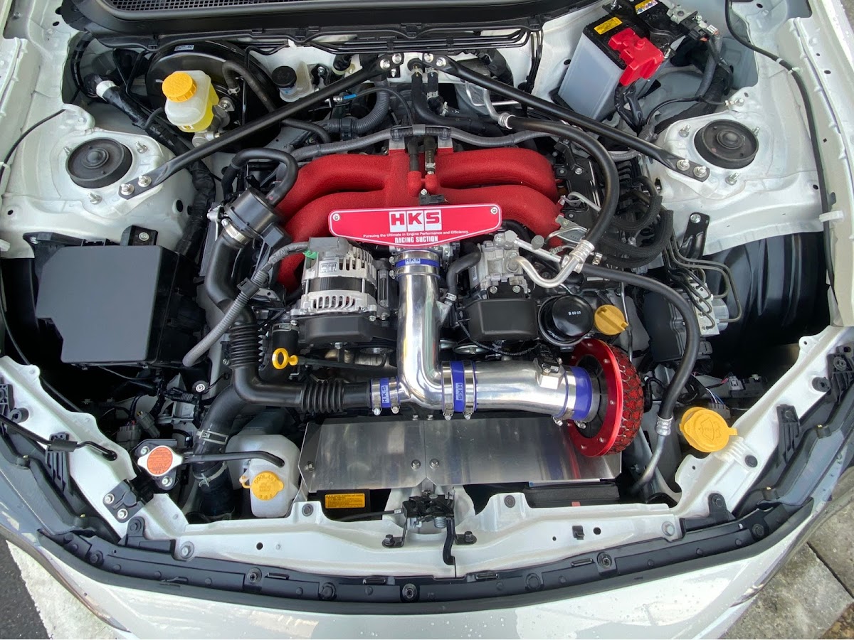 HKS レーシングサクション(エアクリーナー) トヨタ 86 DBA- ZN6 FA20 12/04- スバル BRZ DBA- ZC6 F  吸気、排気系