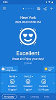 MiseMise - Air Quality, WHO Screenshot