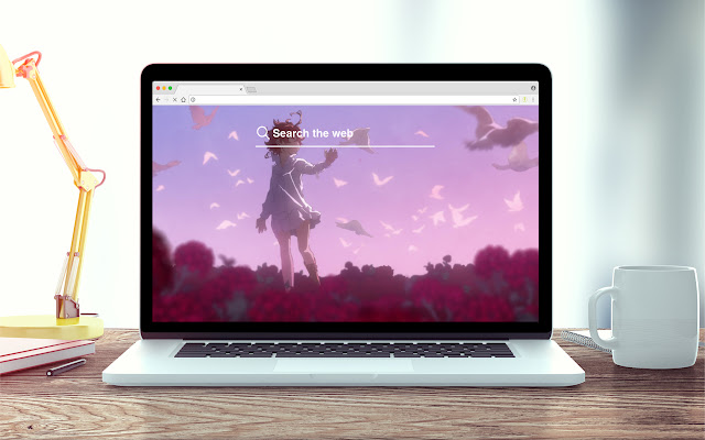 The Promised Neverland New Tab Theme