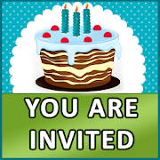 Birthday Invitation Card Maker 1.8 Icon