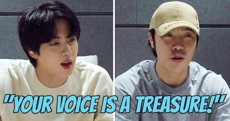 BTS's Jin Gets A Sneak Peak Of Lee Hyun's New Song, And Proves He Is A