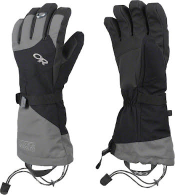 Outdoor Research Meteor Gloves - Small Black/Charcoal (open box)
