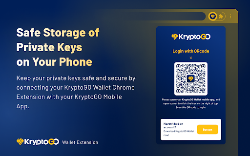 KryptoGO - Crypto & NFT Wallet Extension