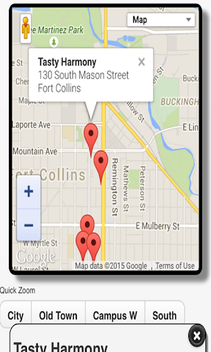 Fort Collins Restaurant Finder