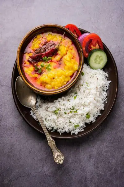 Rice With Dal Tadka