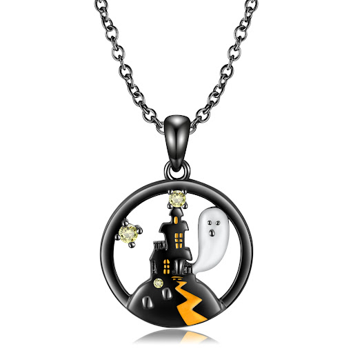 Title 1, S925 Sterling Silver Black Gold Electroplated N...