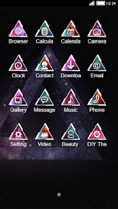 Triangle CLauncher Theme screenshot 1