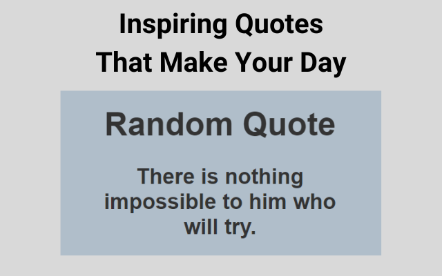 Random Quote Preview image 3