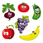 Cover Image of Download Fruits and Vegetables for Kids 5.0 APK