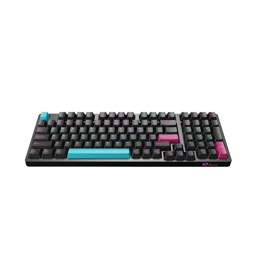 Bàn phím cơ Akko 3098 DS Midnight R2 Akko Pink Switch