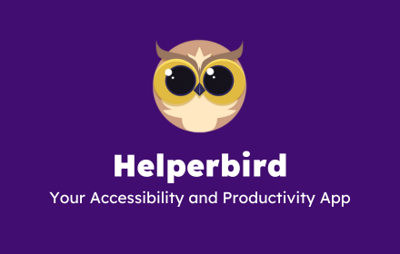 Helperbird: Accessibility & Productivity App small promo image