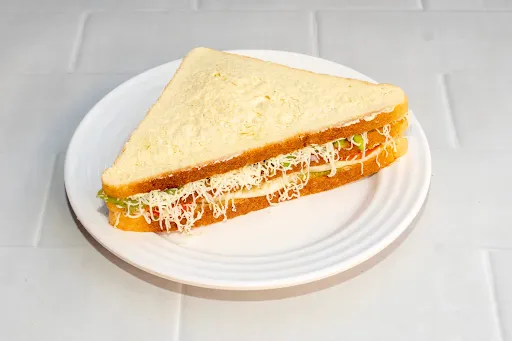 Veg Schezwan Cheese Grilled Sandwich