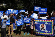 Dozens of DA supporters staged a picket in protest over health and housing conditions in KZN ahead of the state of the province address in Pietermaritzburg on Wednesday.