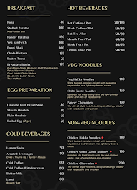 Highway Foods menu 1