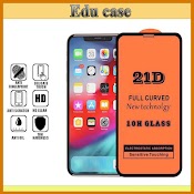 Kính Full Màn 21D - Iphone 6/6S/6Plus/6S Plus/7/8/7Plus/8Plus/X/Xs/Xs Max/11/11/12/13/Pro/Promax Cường Lực - Tặng Giấy Lau