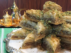 Baklava with pistachio