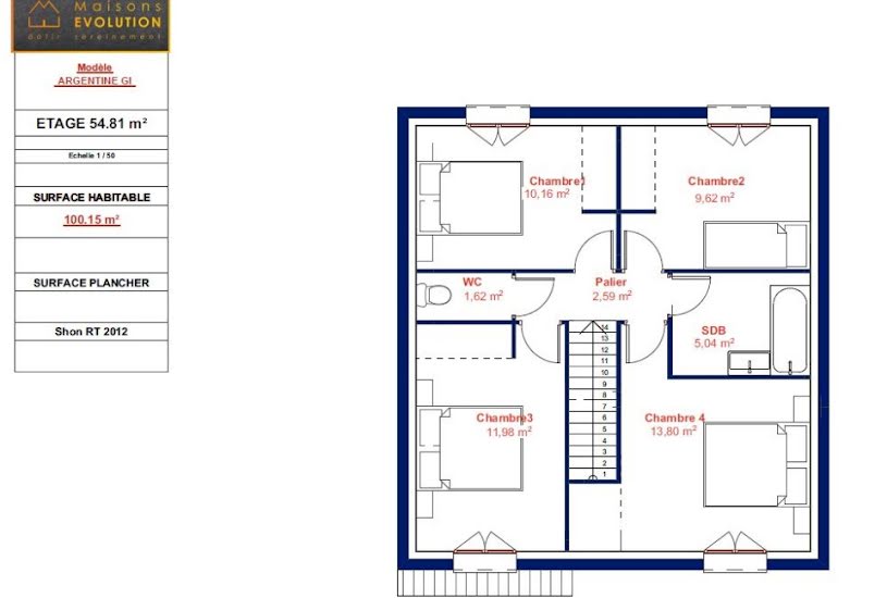  Vente Terrain + Maison - Terrain : 407m² - Maison : 100m² à Saint-Fargeau-Ponthierry (77310) 