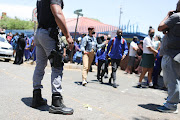 EP Baumann School, in Mayfair, Johannesburg, was a mess after the kidnapping of a grade 5 pupil.