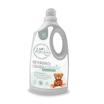 Detergente Líquido Amikko Ropa Bebé x 2 lt  