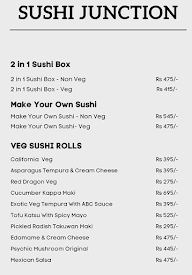 Sushi Junction menu 2