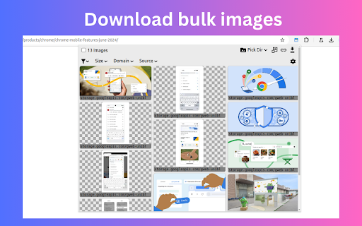 PicHarvest - v3 bulk image downloader