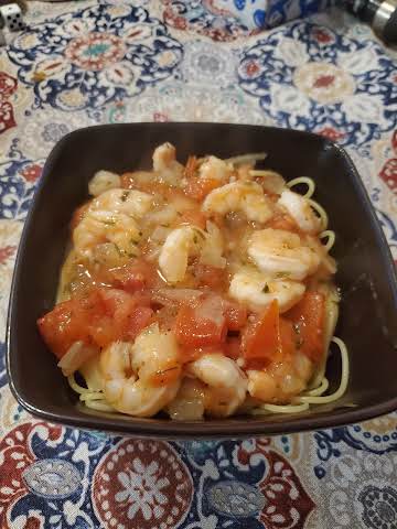 Shrimp Tarragon Pasta