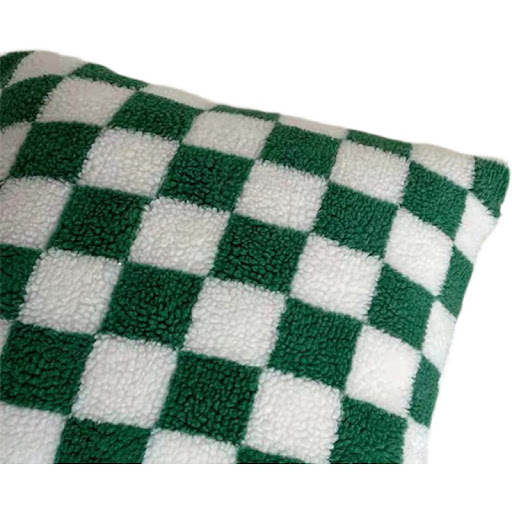 Title 4, Double-sided checkerboard pillowcase for bedroo...