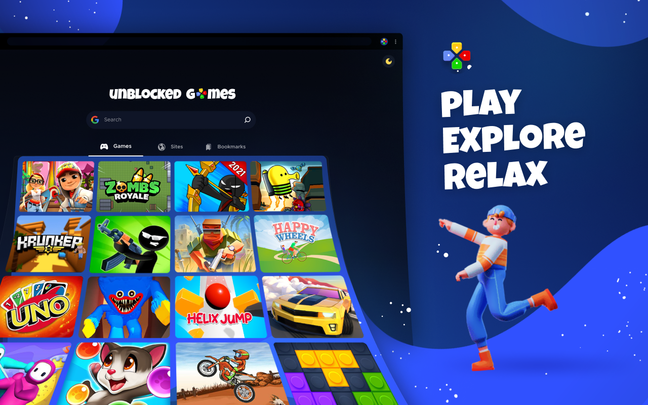 Unblocked Games — New Tab Preview image 1