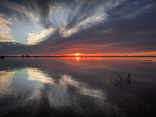 Tramonto a Massaciuccoli di maxlazzi