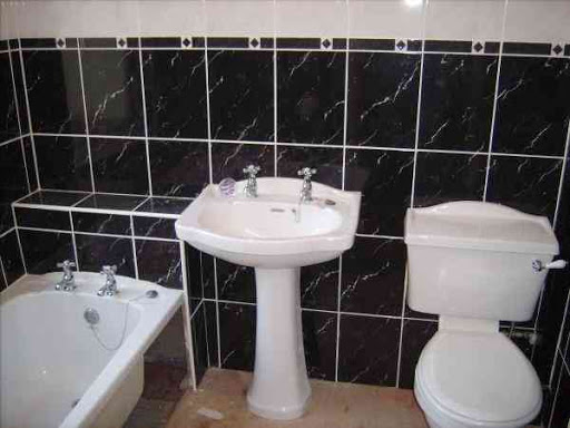 black tiles must be perfect