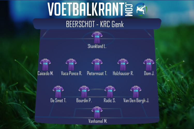 Opstelling Beerschot | Beerschot - KRC Genk (21/11/2021)