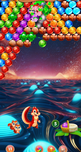 Screenshot bubble shooter pop puzzle game