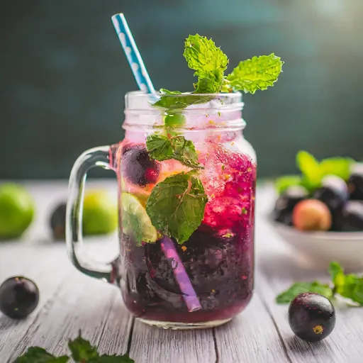 Jamun Mojito [450 Ml, Mason Jar]