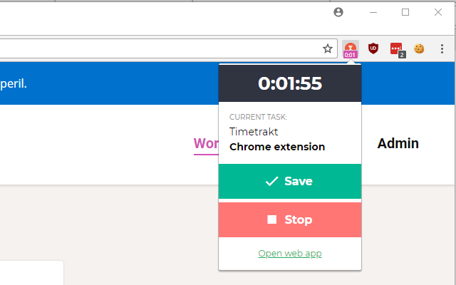 Timetrakt for Chrome Preview image 0