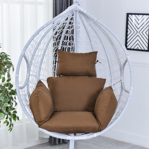 Title 5, Single swing cradle cushion provides gentle roc...