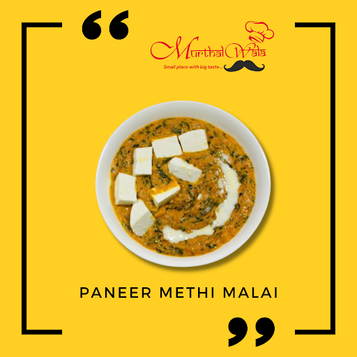 Paneer Methi Malai