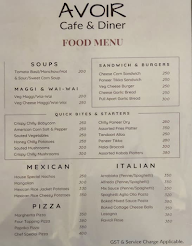 Avoir menu 2