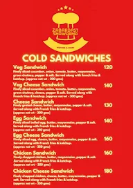 Zabardast Shawarma Momos & More menu 3