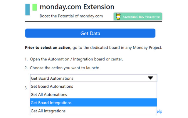 monday.com Extension