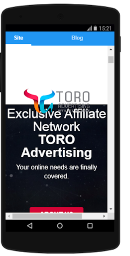 Toro Advertising Affiliate App