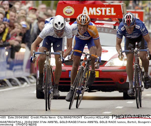 🎥 Op deze dag 18 jaar geleden: Boogerd en Armstrong bijten hun tanden stuk op dekselse Italiaan in Amstel Gold Race