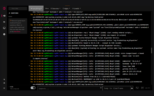 Customize LogDNA