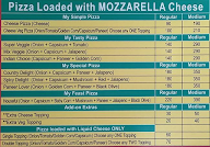 Pizza Corner menu 1