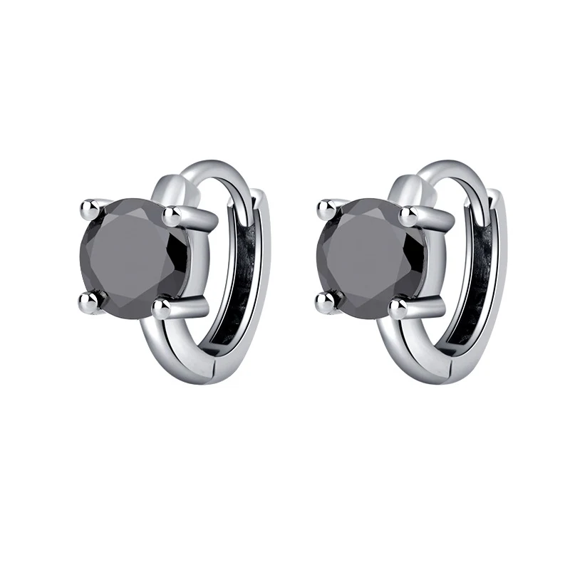 S925 Sterling Silber Damen Ohrringe mit Zirkonia, CHIC Persönlichkeit, Modeschmuck für einen stilvollen Look und einzigartigen Akzent