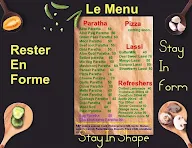 Rester En Forme menu 1