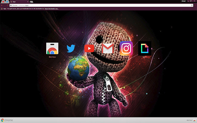 LittleBigPlanet | Video Game Theme 2017 chrome extension