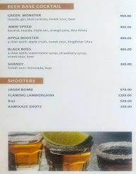 Blu Grass menu 1