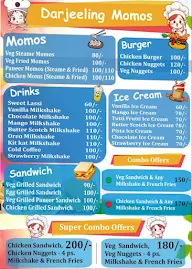 Darjeeling Momos & Sandwhich menu 1