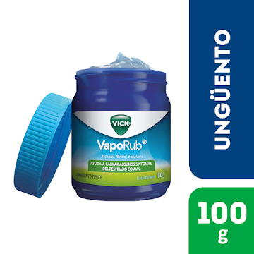 Vick Vaporub  Compra Vick Vaporub y Alivia Síntomas De La Gripa